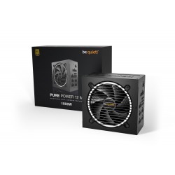 Alimentation ATX 1000W Be Quiet 80 PLUS GOLD ven 12cm MODULAIRE - System Power 12 M Réf   BN345  Garantie 3 Ans constru.