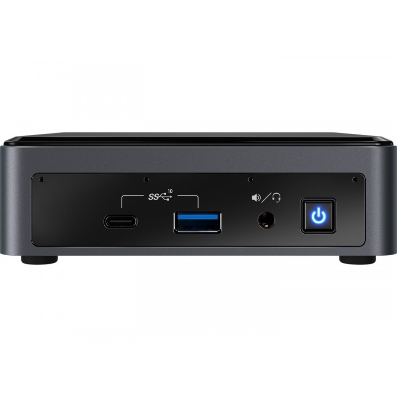 INTEL NUC Barebone BXNUC10I7FNKN2 Core i7-10710U 2x DDR4 SO-Dimm max. 64Go 1x M.2 22x42 80 EU Cord