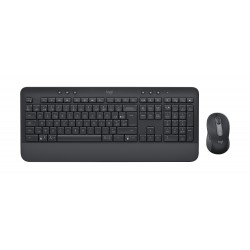 Clavier+Souris Sans fil MK650 Graphite Signature -  LOGITECH en Noir Ref   920-010995.