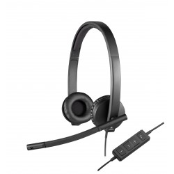 Casque Micro HEADSET H570e LOGITECH Connection USB Réf   981-000575.