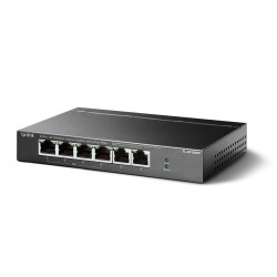 TP-LINK TL-SF1006P 6-Port 10 100Mbps Steel Desktop Switch with 4-Port PoE+ 67W PoE budget