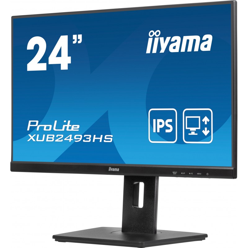 Moniteur LCD 24 IIYAMA XUB2493HS-B6 DP-HDMI- 0.5MS 16 9 MULTIMEDIA Pied regl en H pivot - dalle IPS GARANTIE CONSTRUCTE Moniteur LCD 24 IIYAMA XUB2493HS-B6 DP-HDMI- 0.5MS 16 9 MULTIMEDIA Pied regl en H pivot - dalle IPS GARANTIE CONSTRUCTE