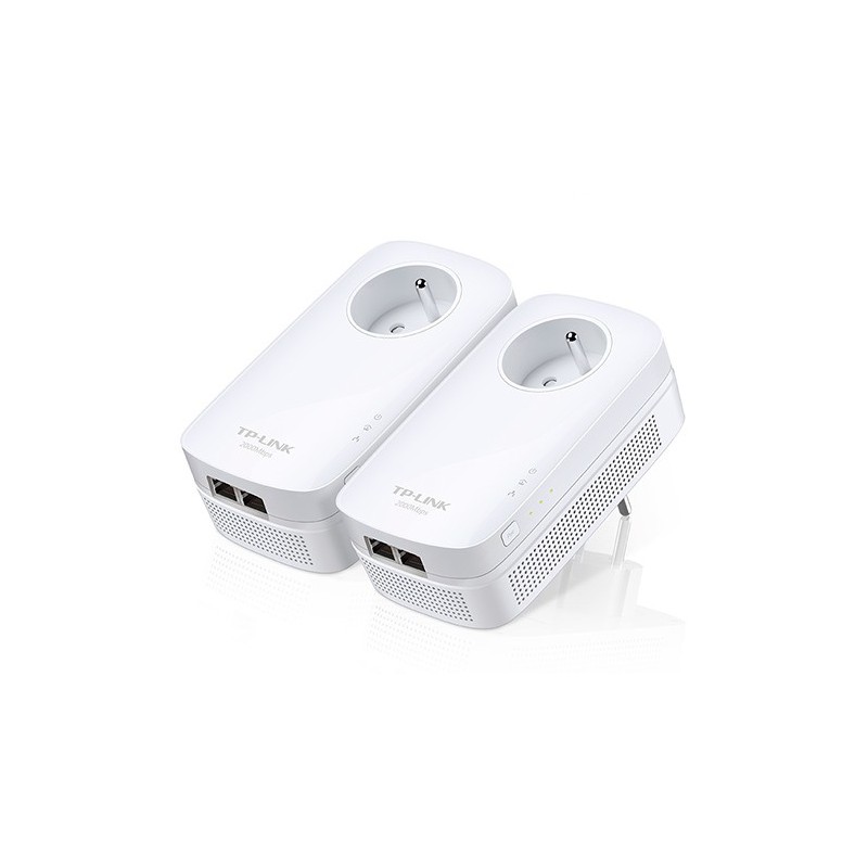 TP-LINK AV2000 2-Port Gigabit Passthrough P TP-LINK AV2000 2-Port Gigabit Passthrough P