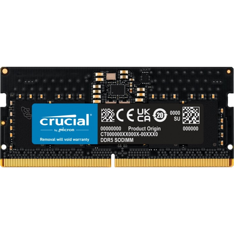 SODIM DDR5 8Go PC5600 CRUCIAL TRAY Réf   CT8G56C46S5T.
