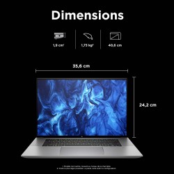 HP Mobile Workstation ZBook Studio G11 Intel Core Ultra 7 165H 16inch WUXGA 16GB 1TB SSD PCIe UMA W11P 3 3 0