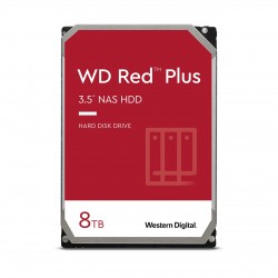 Disque Dur 3.5 8To 256Mo SATA3 WD 5640Trs min - CAVIAR RED PLUS Ref   WD80EFPX Garantie constructeur.