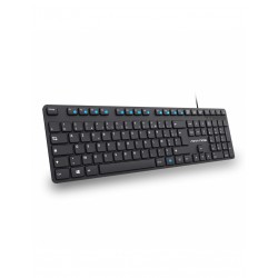 Clavier USB Noir WORKMATE Silencieux - ADVANCE - Réf   CLA-5100.