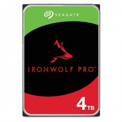 Disque Dur 3.5 4To SATA3 SEAGATE IronWolf Pro NAS - 7200rpm - 256Mo de cache - Ref   ST4000NT001 Garantie constructeur.