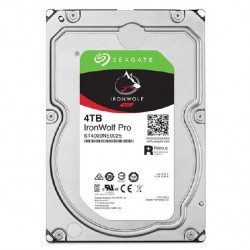 Disque Dur 3.5 4To SATA3 SEAGATE IronWolf Pro NAS - 7200rpm - 256Mo de cache - Ref   ST4000NT001 Garantie constructeur.