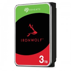 Disque Dur 3.5 3To SATA3 SEAGATE 5900Trs min - 25Mb cache - IronWolf Ref   ST3000VN006 Garantie constructeur.