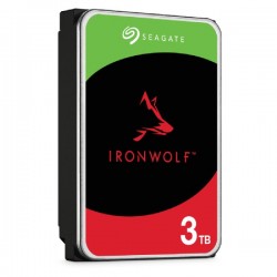 Disque Dur 3.5 3To SATA3 SEAGATE 5900Trs min - 25Mb cache - IronWolf Ref   ST3000VN006 Garantie constructeur.