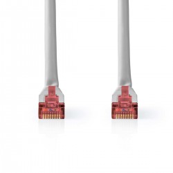 Cable Réseau RJ45 Droit 2m CAT6 Blinde F UTP - NEDIS Réf   CCGL85220GY20.
