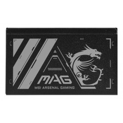 Alimentation ATX 500W 12Cm - MSI 80 PLUS - NON MODULAIRE - 1x P8 - 3x SATA - 2x Molex - Réf   MAG A500N-H.