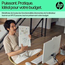 HP AiO 27-cr0062nf Intel Core i5-1334U 27p FHD 16Go DDR4 512Go SSD 2280 PCIe UMA W11H