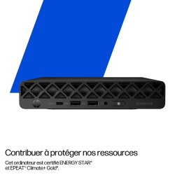 HP Elite Mini 800 G1 Intel Core Ultra 7 265T 16Go 512Go SSD UMA W11P 3 3 3 Smartbuy