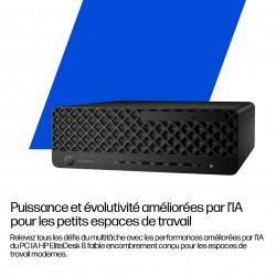 HP EliteDesk 8 SFF G1i Intel Core Ultra 5 235 32Go DDR5 1To SSD W11P 1 1 1 Wty