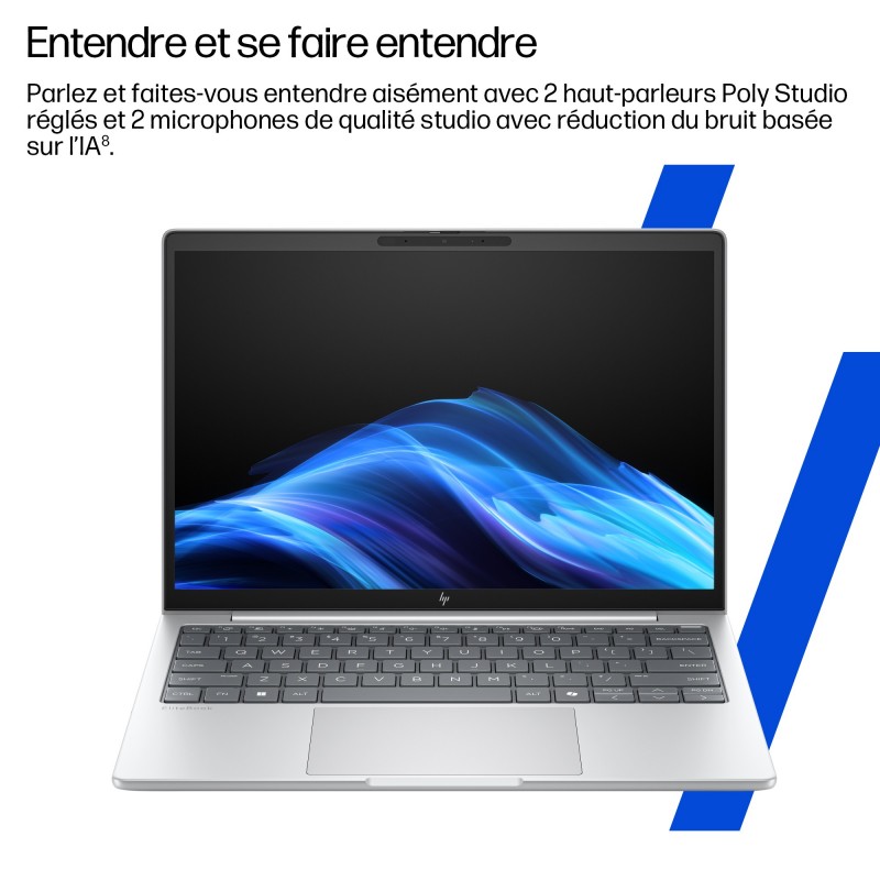 HP EliteBook 8 G1a AMD Ryzen 5 230 13.3p WUXGA 16Go 512Go SSD UMA W11P HP EliteBook 8 G1a AMD Ryzen 5 230 13.3p WUXGA 16Go 512Go SSD UMA W11P