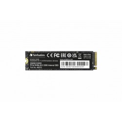 SSD M.2 256Go NVMe - VERBATIM - Vi3000 Type 2280 PCIE - Réf   49373.
