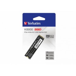 SSD M.2 256Go NVMe - VERBATIM - Vi3000 Type 2280 PCIE - Réf   49373.