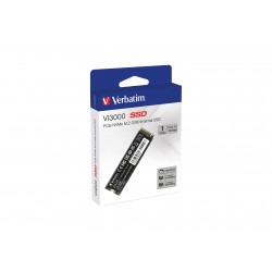 SSD M.2 1To NVMe - VERBATIM -V i3000 Type 2280 PCIE - Réf   49375.