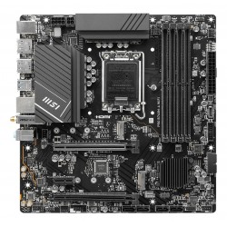 Carte Mère PRO B760M-A-WIFI -DDR5 M-ATX- 4x DDR5 - 2x DP - 2x HDMI - 4x SATA3 - 2x M2.0 - LGA 1700.