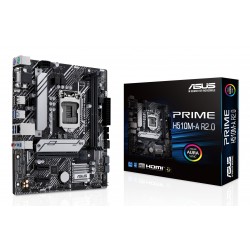Carte Mère ASUS PRIME H510M-A R2.0 M ATX   2 DDR4   DP  HDMI  DVI  USB2.0 USB3.0 USB 3.2 cpu génération 10 ET 11.