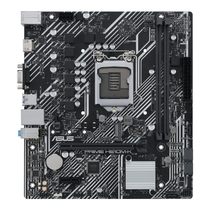 Carte Mère ASUS PRIME H510M-K M ATX 2 DDR4 VGA HDMI USB2.0 USB3.0 cpu génération 10 ET 11. Carte Mère ASUS PRIME H510M-K M ATX 2 DDR4 VGA HDMI USB2.0 USB3.0 cpu génération 10 ET 11.