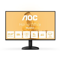 Moniteur AOC 23.8 LED 16 9 - 1ms - IPS 1920x1080 - 120Hz - VGA - HDMI Ref   24B31H.