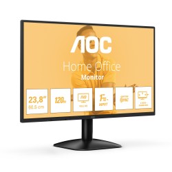 Moniteur AOC 23.8 LED 16 9 - 1ms - IPS 1920x1080 - 120Hz - VGA - HDMI Ref   24B31H.