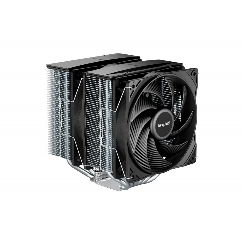 Ventilateur CPU - Pure Rock Pro 3 - BE-QUIET - Noir Argent LGA 1200, 1700, 1851, AM4 et AM5 Ref BK041. Ventilateur CPU - Pure Rock Pro 3 - BE-QUIET - Noir Argent LGA 1200, 1700, 1851, AM4 et AM5 Ref BK041.