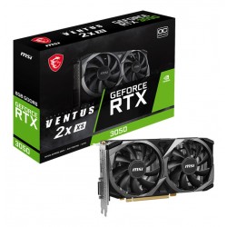 Carte RTX-3050-VENTUS-2X-XS 8Go OC GDDR6 - 1 x HDMI - 1 x DisplayPort PCI Express 4.0 Réf   912-V809-4287.