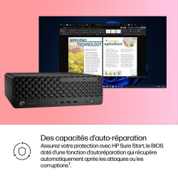 HP Pro SFF 400 G1i Intel Core Ultra 5 225 8Go 256Go SSD UMA W11P 3 3 3 Smartbuy