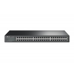 TP-LINK 48-port 10 100M Switch 48 10 100M RJ45 ports 1U 19-inch rack-mountable steel case
