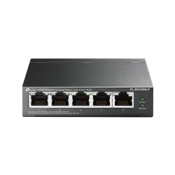 Switch 5 Ports 10 100 1000  TP LINK RJ-45 - 4 Ports POE + 1 10 100 1000 Réf   TL-SG1005LP.