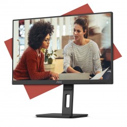 Moniteur 27 IPS FHD - AOC - Noir 16 9 1920x1080 - 4ms - DP-HDMI-VGA 75Hz - Haut Parleurs Ref   27E3QAF.