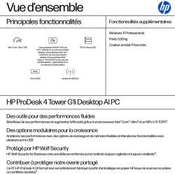 HP Pro Tower 400 G1i Intel Core Ultra 7 265 16Go 512Go SSD UMA W11P 3 3 3 Smartbuy