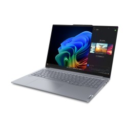 LENOVO ThinkBook 16 - G7 - 16p WUXGA - Qualcomm - Snapdragon X Plus - W11Pro - 16GB RAM - 512Go SSD - 3YR sur site - Copilot+ PC