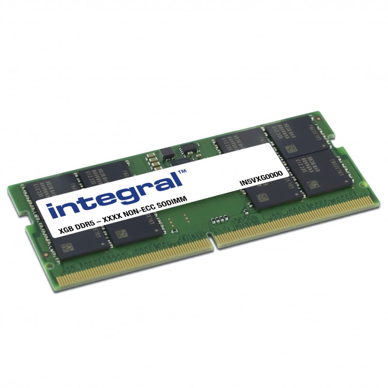 SODIM DDR5 8Go PC4800 - INTEGRAL sous blister individuel Réf   IN5V8GNHWBX.