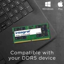 SODIM DDR5 8Go PC5600 - INTEGRAL sous blister individuel Réf   IN5V8GNJWDX.